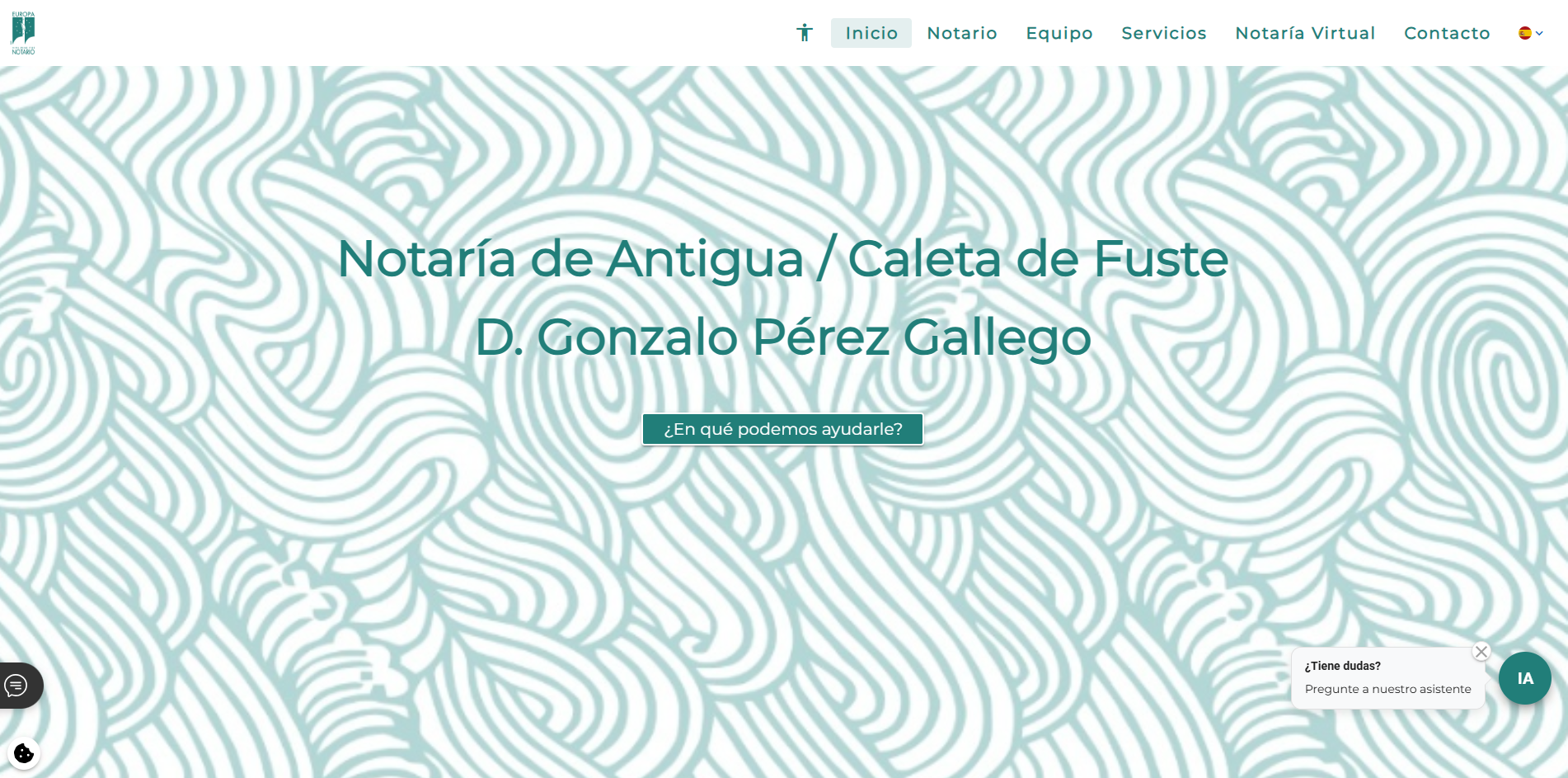 Notaría de D. Gonzalo Pérez Gallego